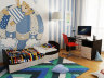 Детская кроватка трансформер Valle Allegra Comfort, слоновая кость
