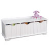 Скамья с выдвижными ящиками KidKraft, белая