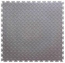 Модульное напольное ПВХ покрытие M-TILE HARD STEEL, RAL 9005, Черный.