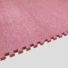 Детский мягкий пол с ковролином NEEU 60x60 см, розовый 01